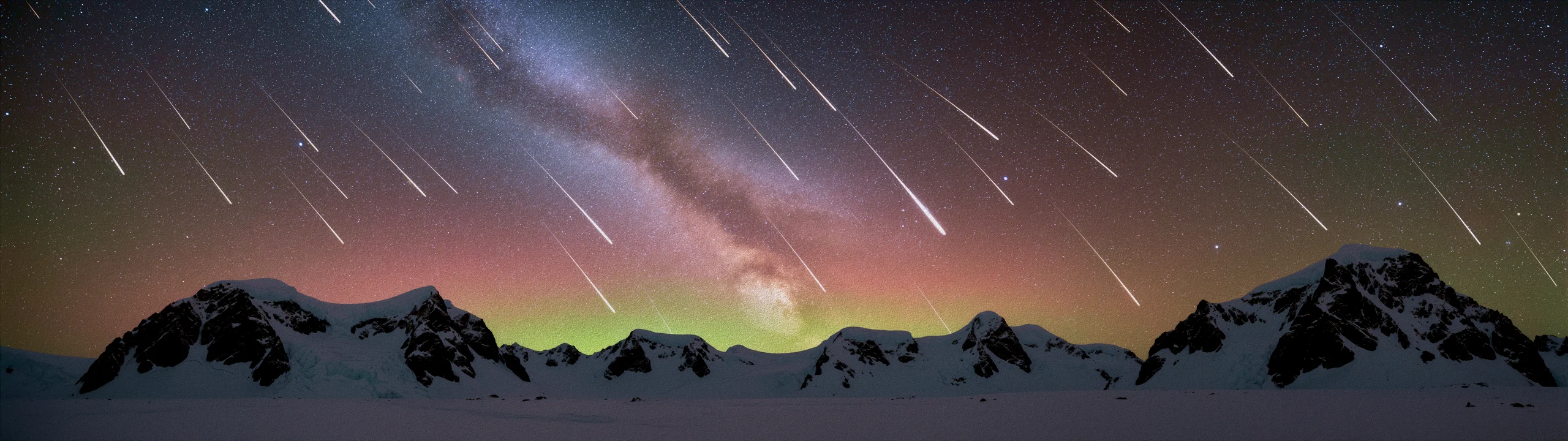 Arctic Meteor Shower
