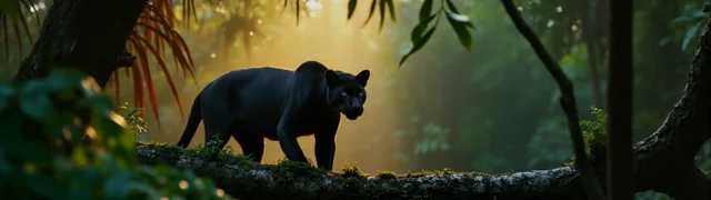 Black Panther on Canvas
