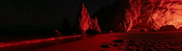 Blood Moon Beach