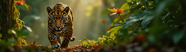 Leopard on Canvas