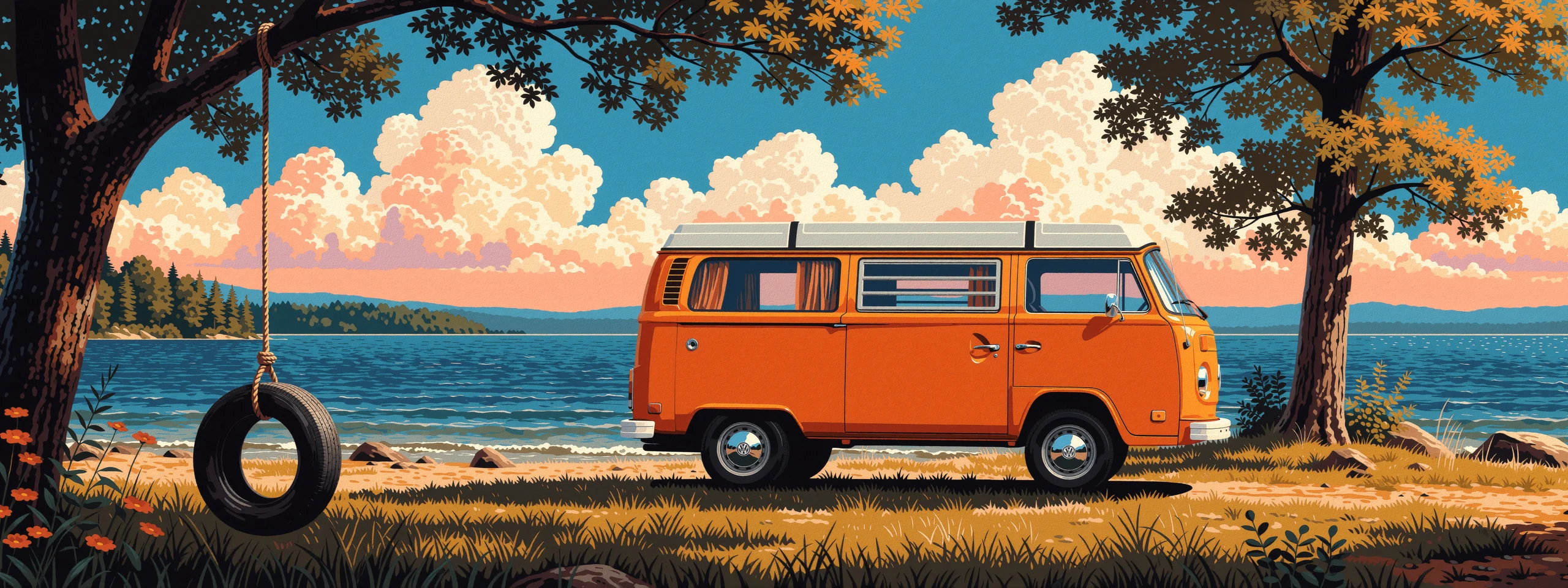 Summer Lake 21x9